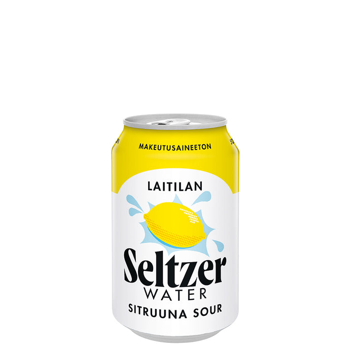 Laitilan Seltzer Water Sitruuna Sour