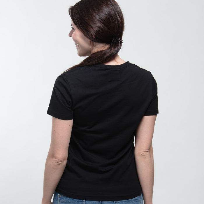 Kukko t-paita, tyköistuva malli naisille ja miehille
