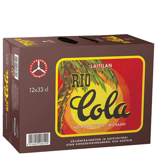 Rio Cola – kolanmakuinen limonaadi 12-pack